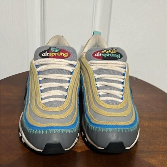🔥 NIKE Air Max 97 “AIR SPRUNG” GS  Special Edition Running Shoes - Sz 7Y - EUC - Picture 5 of 14
